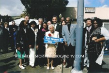 Sheila Swiggett, Ruth's daughter with Ruth three sisters-Aunt Katie Lucas,Aunt Ruth Cash,my mother Hazel Whitaker plus family and friends